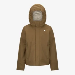 Discount K-Way P. JACKO TWILL MARMOTTA Brownc-beigeg