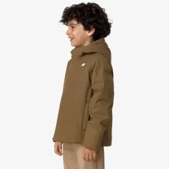 Discount K-Way P. JACKO TWILL MARMOTTA Brownc-beigeg