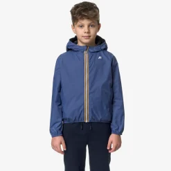 Discount K-Way P. JAKE PLUS.2 REVERSIBLE Bluef-blued