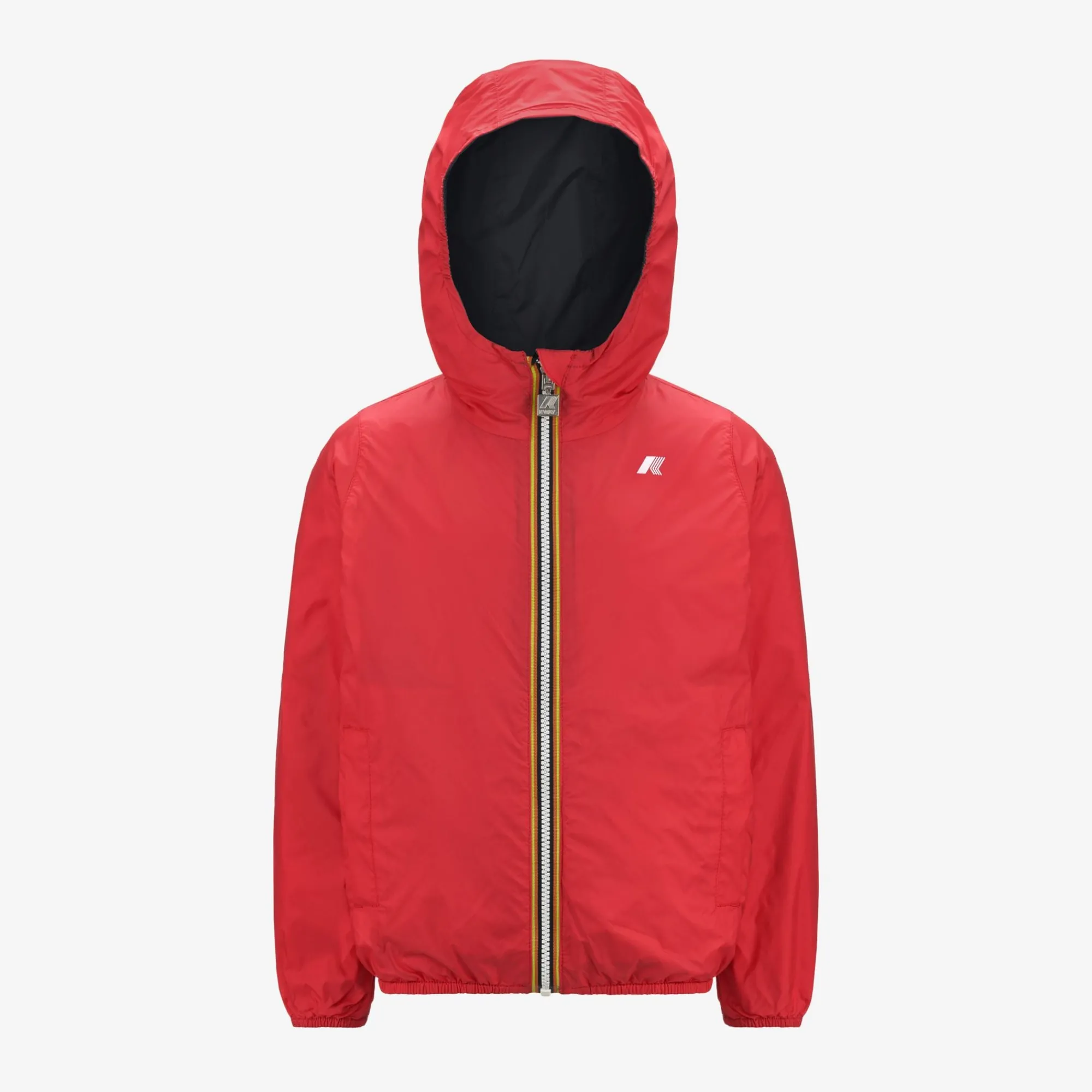 Outlet K-Way P. JAKE PLUS.2 REVERSIBLE Bluedepth-red