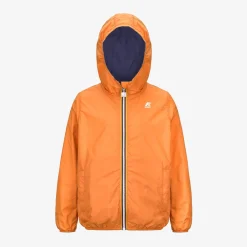 Clearance K-Way P. JAKE PLUS.2 REVERSIBLE Bluefiord-orangemd