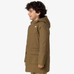 Discount K-Way P. JARKO TWILL MARMOTTA Brownc-beigeg