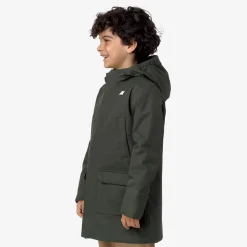 Discount K-Way P. JARKO TWILL MARMOTTA Greenb-bluea