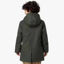 Discount K-Way P. JARKO TWILL MARMOTTA Greenb-bluea