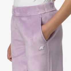 Hot K-Way P. JENNY VELOUR POLAR Violetltlilac