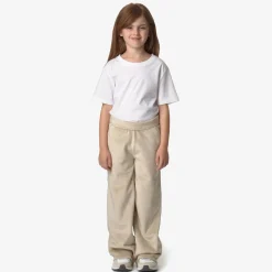 Discount K-Way P. JENNY VELOUR POLAR Beigegrey-beigegrey