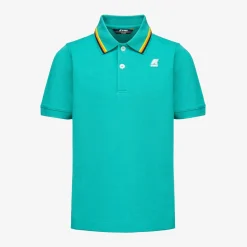 Clearance K-Way P. JUDE STRIPES Greenmarine