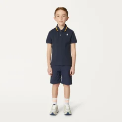 Outlet K-Way P. JUDE STRIPES Bluedepth