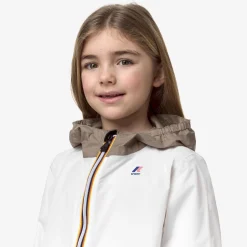 K-Way P. LE VRAI 3.0 CLAUDE White-beigetaupe