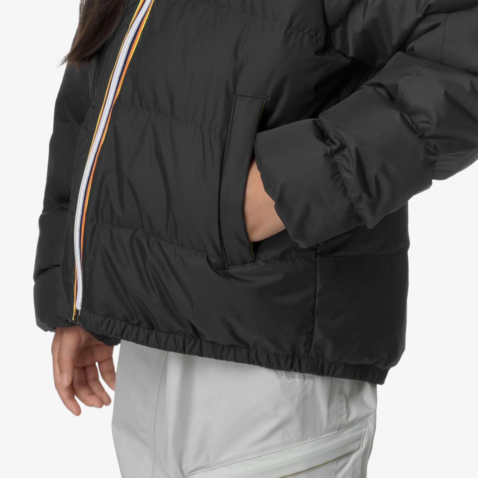 K-Way P. LE VRAI 3.0 CLAUDE HEAVY WARM Blackpure