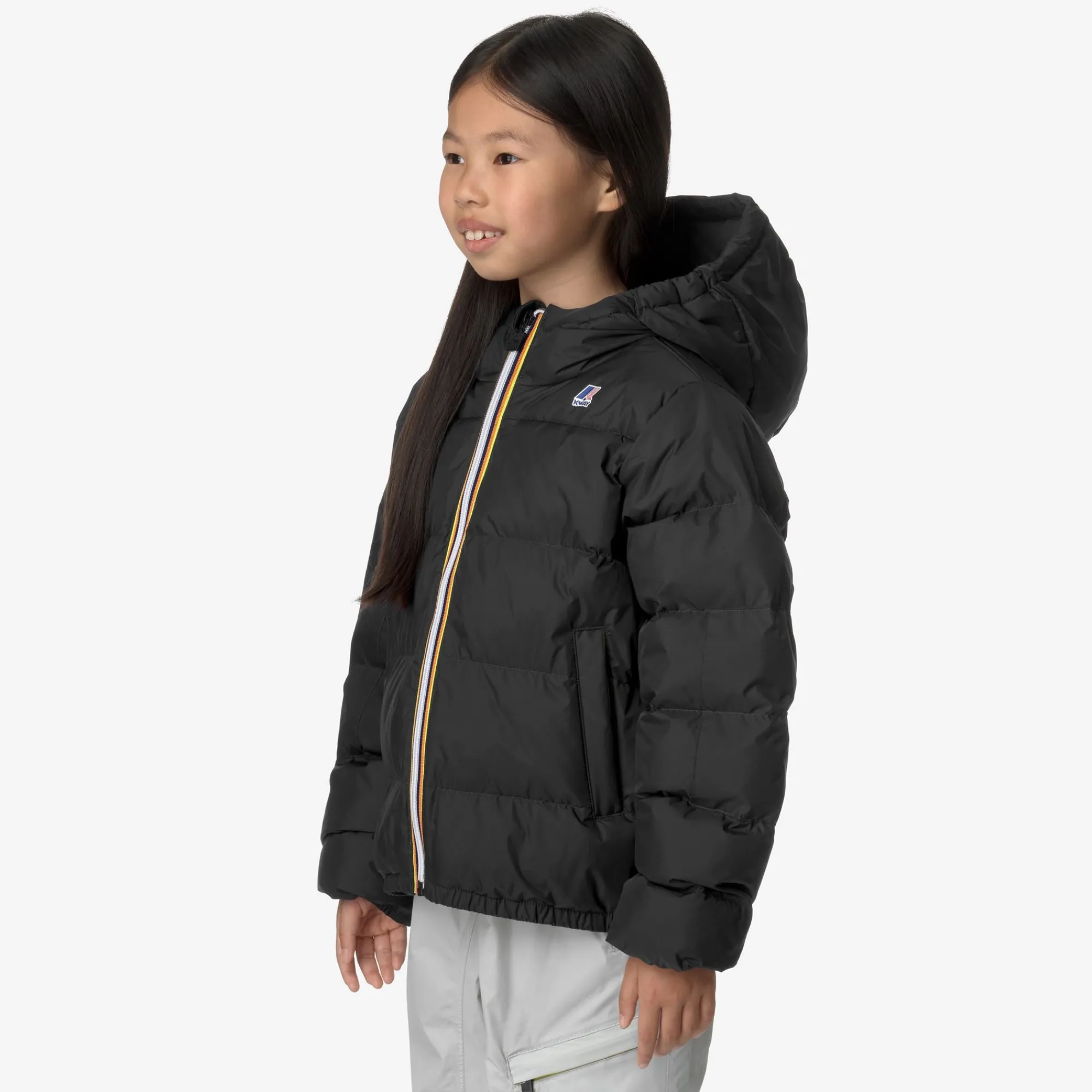 K-Way P. LE VRAI 3.0 CLAUDE HEAVY WARM Blackpure