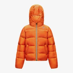 Outlet K-Way P. LE VRAI 3.0 CLAUDE HEAVY WARM Orangerust