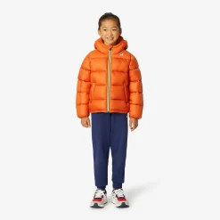 Outlet K-Way P. LE VRAI 3.0 CLAUDE HEAVY WARM Orangerust