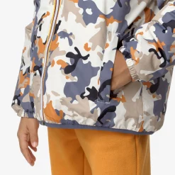 Hot K-Way P. LE VRAI 3.0 CLAUDE ORSETTO GRAPHIC Ecru-camoboyavio