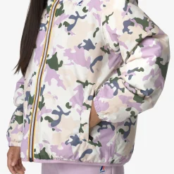 Hot K-Way P. LE VRAI 3.0 CLAUDE ORSETTO GRAPHIC Ecru-camogirlpink