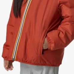 Sale K-Way P. LE VRAI 3.0 CLAUDE ORSETTO Redpompeian-ecru