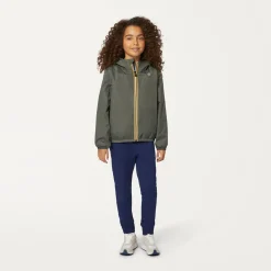 K-Way P. LE VRAI 3.0 CLAUDE WARM Greenblackish