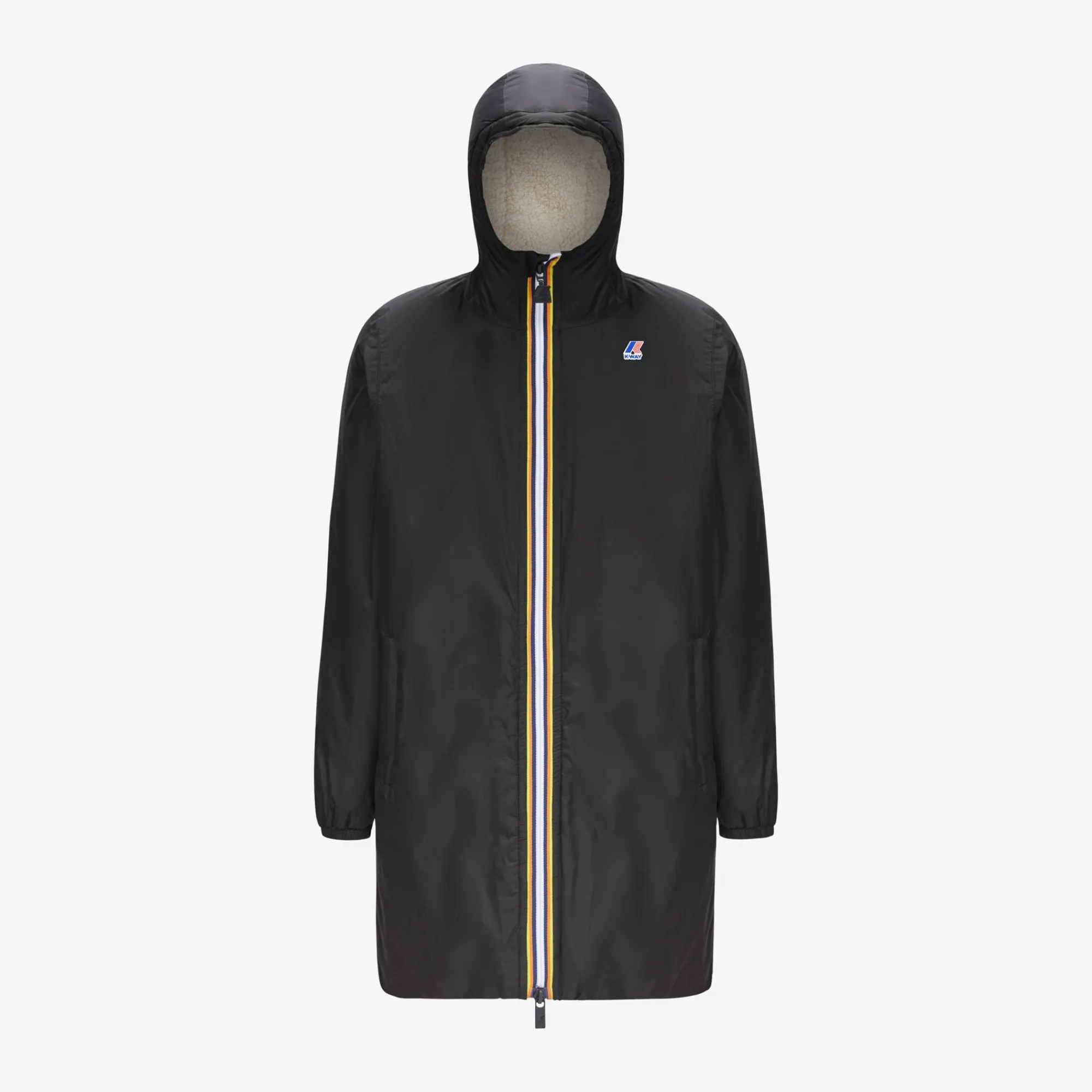 K-Way P. LE VRAI 3.0 EIFFEL ORSETTO Blackp-ecru