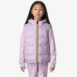 K-Way P. LE VRAI 3.0 ORLAN HEAVY WARM Violetltlilac