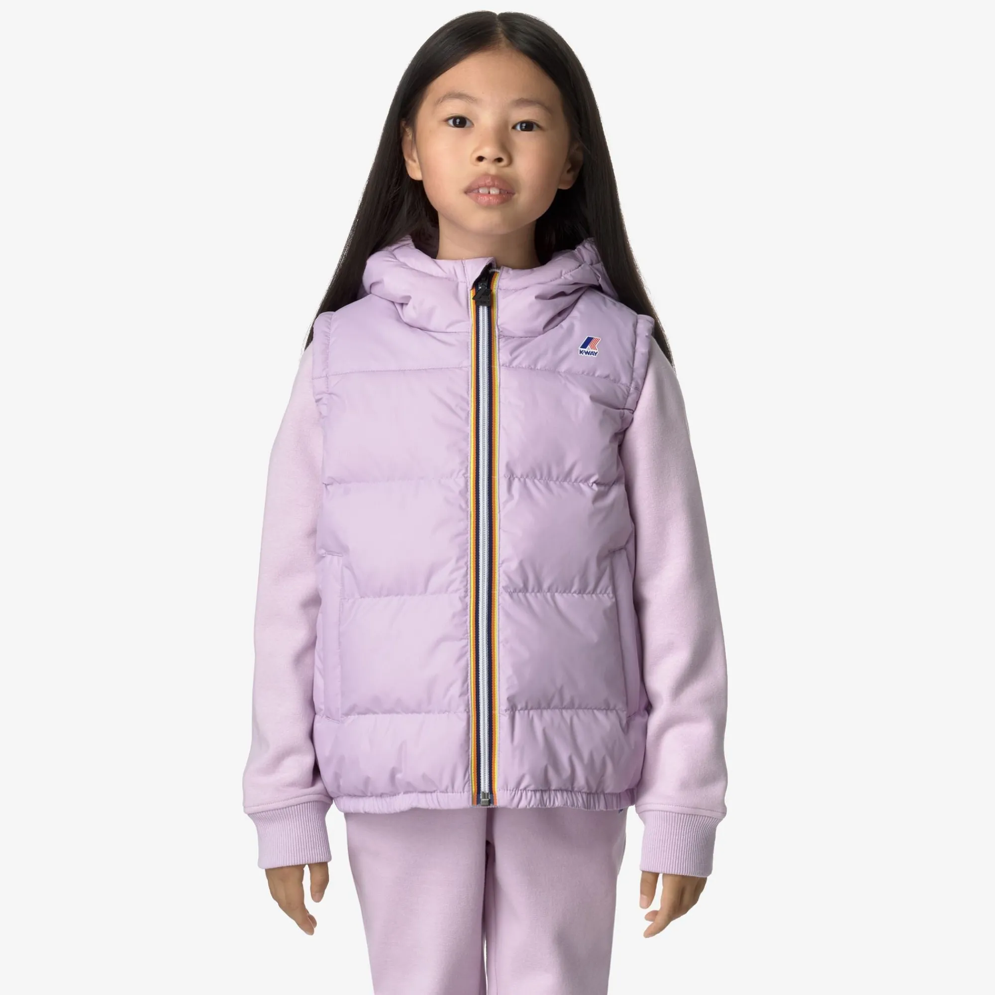 K-Way P. LE VRAI 3.0 ORLAN HEAVY WARM Violetltlilac