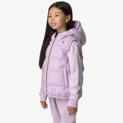 K-Way P. LE VRAI 3.0 ORLAN HEAVY WARM Violetltlilac