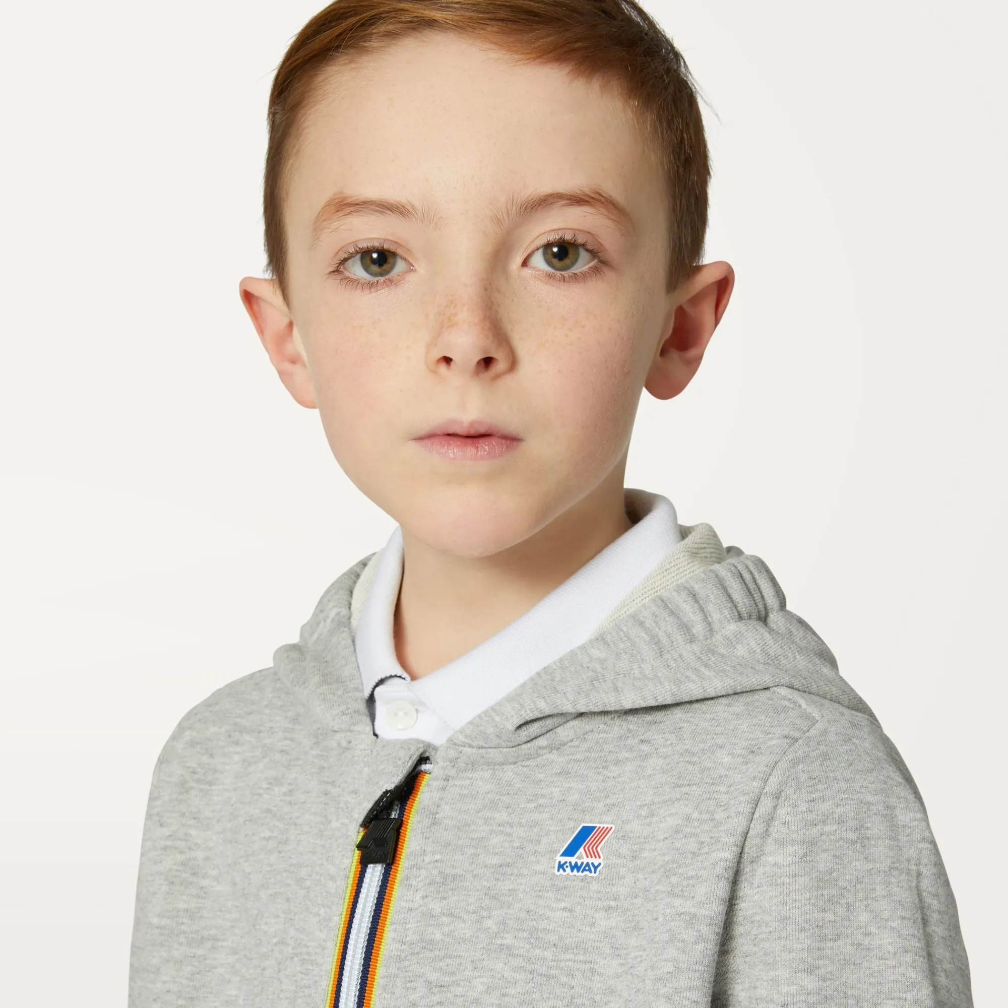 K-Way P. LE VRAI ARNEL POLY COTTON Ltgreymel