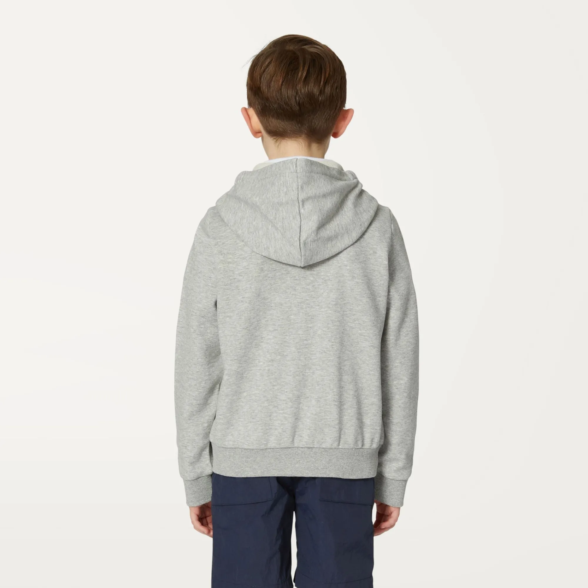 K-Way P. LE VRAI ARNEL POLY COTTON Ltgreymel