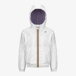 K-Way P. LILY PLUS.2 REVERSIBLE Violetg-white