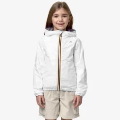 K-Way P. LILY PLUS.2 REVERSIBLE Violetg-white