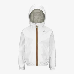 New K-Way P. LILY PLUS.2 REVERSIBLE White-beige