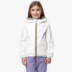 New K-Way P. LILY PLUS.2 REVERSIBLE White-beige