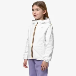 New K-Way P. LILY PLUS.2 REVERSIBLE White-beige