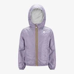 Hot K-Way P. LILY PLUS.2 REVERSIBLE Greyash-violetglicine