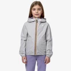 Hot K-Way P. LILY PLUS.2 REVERSIBLE Greyash-violetglicine