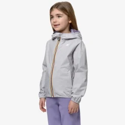 Hot K-Way P. LILY PLUS.2 REVERSIBLE Greyash-violetglicine