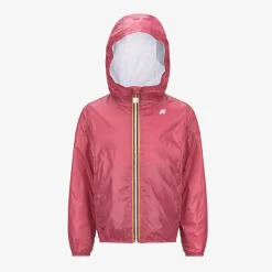 New K-Way P. LILY PLUS.2 REVERSIBLE White-dkpink
