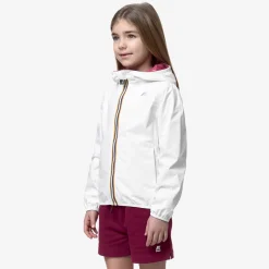 New K-Way P. LILY PLUS.2 REVERSIBLE White-dkpink