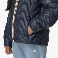 Hot K-Way P. LILY QUILTED WARM Bluedepth