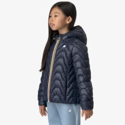 Hot K-Way P. LILY QUILTED WARM Bluedepth