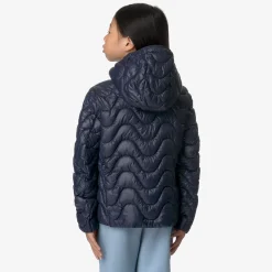 Hot K-Way P. LILY QUILTED WARM Bluedepth