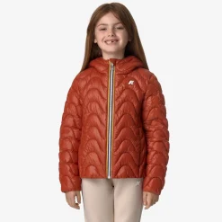 K-Way P. LILY QUILTED WARM Redpompeian
