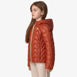 K-Way P. LILY QUILTED WARM Redpompeian