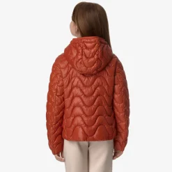 K-Way P. LILY QUILTED WARM Redpompeian