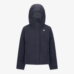 Discount K-Way P. LILY SOFT TOUCH MARMOTTA Blued-bluea