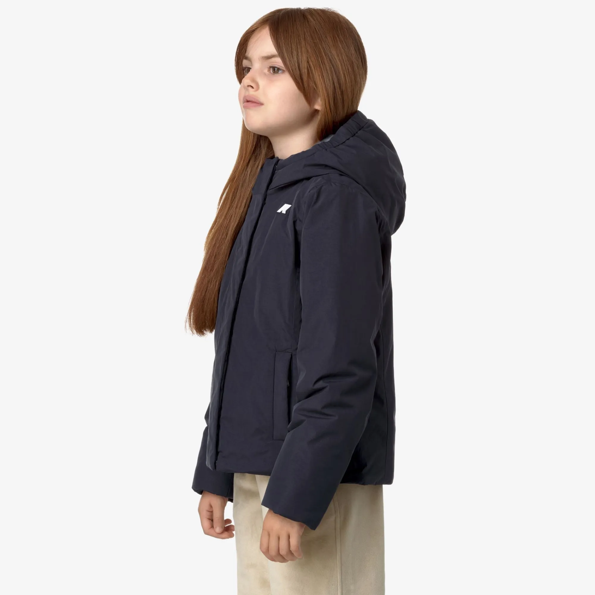 Discount K-Way P. LILY SOFT TOUCH MARMOTTA Blued-bluea