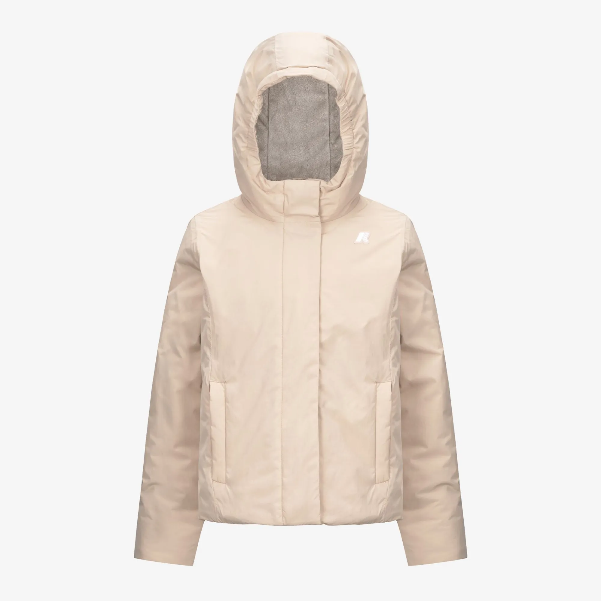 Hot K-Way P. LILY SOFT TOUCH MARMOTTA Pinktint-greygoat