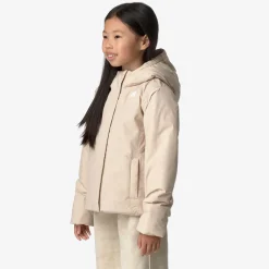 Hot K-Way P. LILY SOFT TOUCH MARMOTTA Pinktint-greygoat