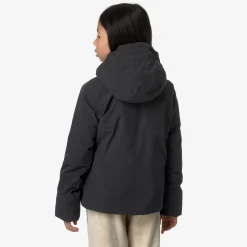 Clearance K-Way P. LILY SOFT TOUCH MARMOTTA Blackp-bluea