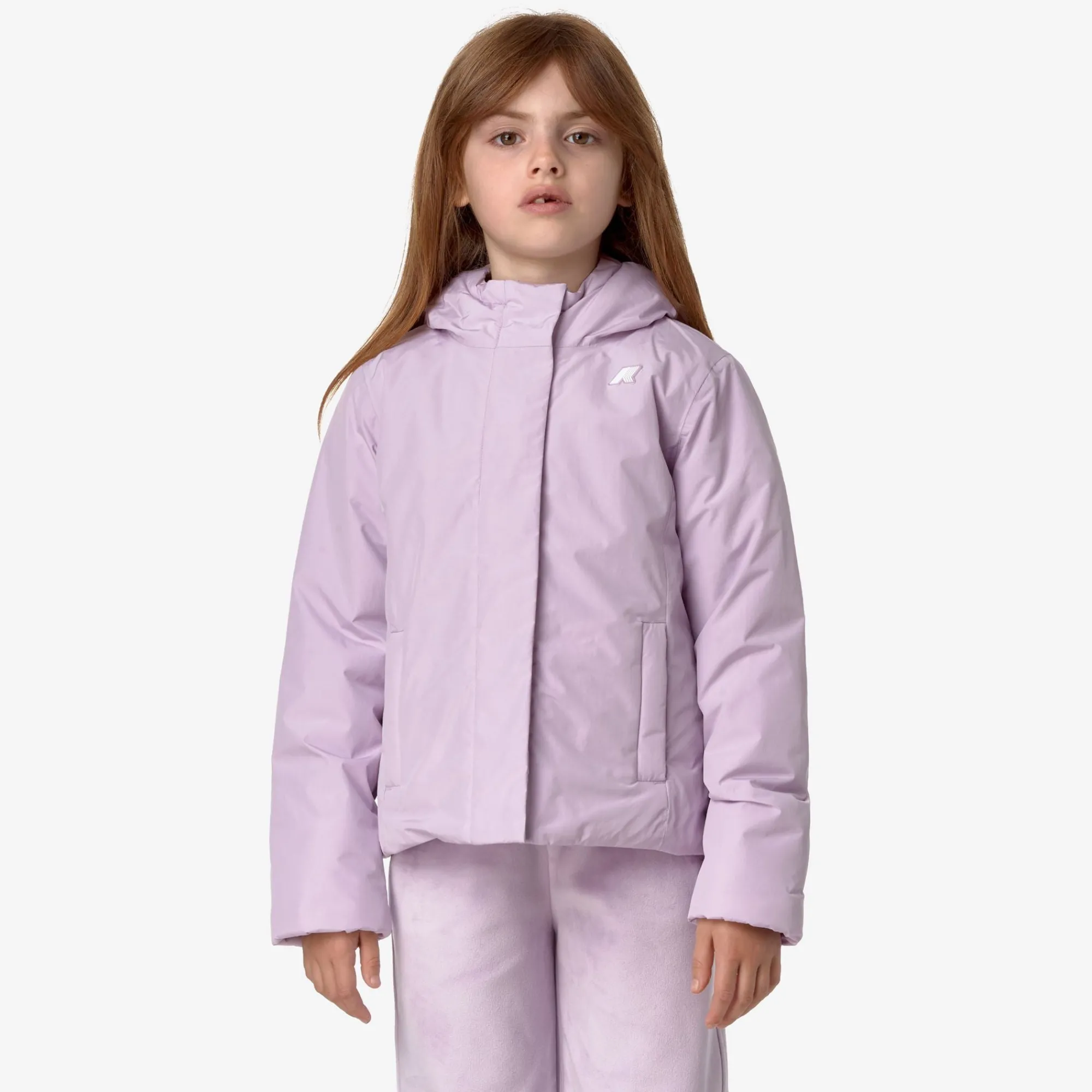 Best K-Way P. LILY SOFT TOUCH MARMOTTA Violetltlilac-greygoat