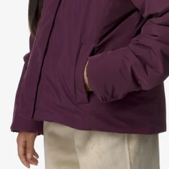 New K-Way P. LILY SOFT TOUCH MARMOTTA Violetdkpurple-greygoat